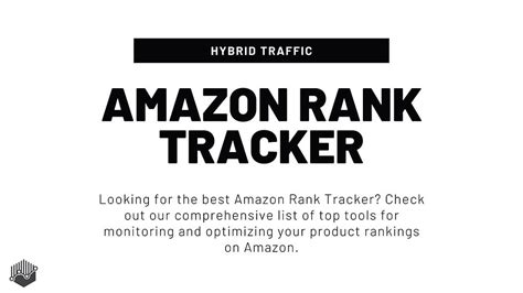 amazon rank tracker